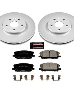 Powerstop CRK196 Brake Discs and Pad Kit front for 2006-2007 Toyota Highlander
