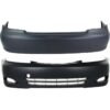 New Front & Rear Bumper Covers set of 2 for 2002-2004 Toyota Camry Japan Built