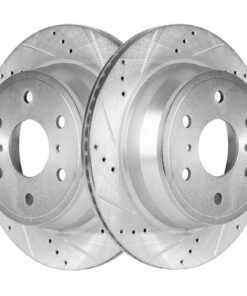 SureStop STPC27110006DS Rear Disc Brake 6 Lugs for 2009-2020 Cadillac Escalade