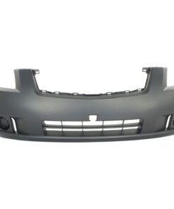 NEW Front Bumper Cover, Primed for 2007-2009 Nissan Sentra 2.0L