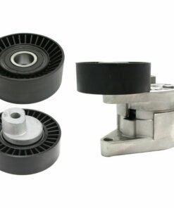 Accessory Belt Tensioner 3-pc Kit w/ Tensioner & Pulleys for 97-00 BMW 528i