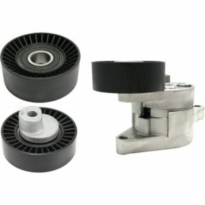 Accessory Belt Tensioner 3-pc Kit w/ Tensioner & Pulleys for 97-00 BMW 528i