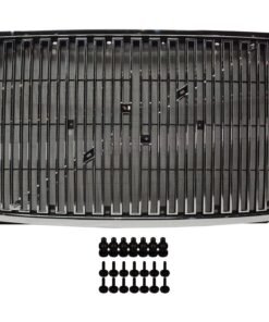 New Grille chrome shell w/ insert plastic for 2000-2003 Volvo VNL Base