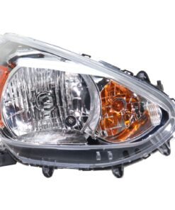 New Headlight halogen right side CAPA for 14-15 & 17-20 Mitsubishi Mirage ES, SE