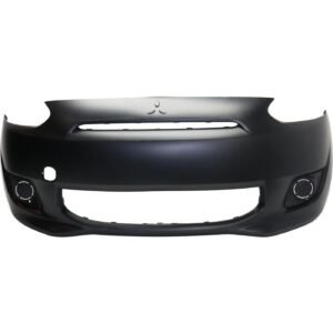 Front Bumper Cover 6400D340 fascia primed for 2014-2015 Mitsubishi Mirage