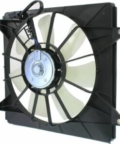 A/C Condenser Right Cooling Fan for 2008-2012 Honda Accord / 2009-2013 Acura TSX