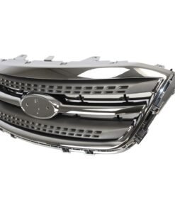 Grille FO1200525 Chrome Shell with Gray Insert for 2010-2012 Ford Taurus