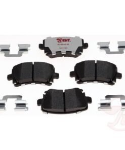 Raybestos EHT1108H Rear Brake Pad Set 2-Wheel for 2005-2007 Audi A4 Base