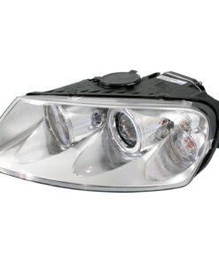 Headlight halogen clear lens left side w/ bulb for 2004-2007 Volkswagen Touareg