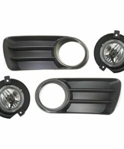 CAPA Clear Lens Fog Lights w/Bulbs, Set of 2 RH & LH for 2002-2005 Ford Explorer