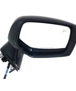 Kool Vue SU45ER Mirror Power Glass Heated Black Right Side for Impreza WRX