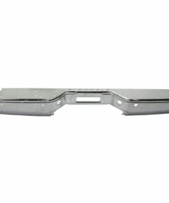 Rear Chrome Steel Bumper Face Bar for 2004-2015 Nissan Titan Pickup