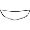 New Grille Trim 75105TZ3A01 chrome CAPA for 2015-2017 Acura TLX Base, SH-AWD