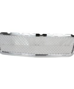 Bumper Grille chrome plastic shell w/ silver insert for 11-14 CTS V Sedan/Wagon