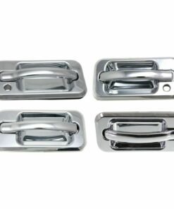 Exterior Door Handle, Set of 4 Front and Rear LH and RH for 2003-2009 Hummer H2