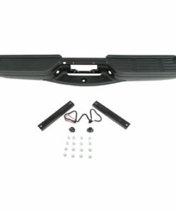 Powdercoated Black Steel Bumper Assembly for 1999-2007 Ford F250/F350 Super Duty