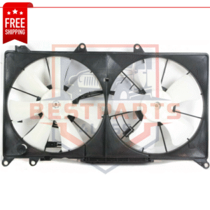 NEW Radiator Cooling Dual Fan with Coolant Reservoir for 2001-2005 Lexus IS300