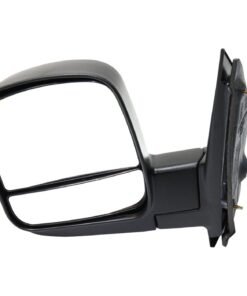 Kool Vue CV85L Mirror Textured Black Left Side for 08-21 GMC Savana 2500/3500