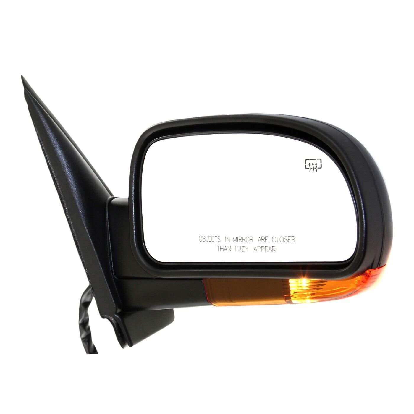 Kool Vue CV36ER Mirror Power Glass RIght Side for 2005-2009 GMC Envoy Denali