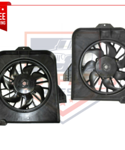 Set of 2 Left & Right Radiator Cooling Fans for 2001-2005 Chrysler Town Country