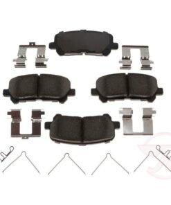 Raybestos MGD1281CH Rear Brake Pad Set Ceramic for 2007-2013 Acura MDX
