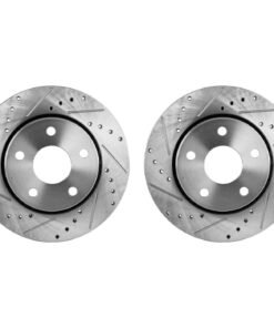 SureStop J27110032DS Front Brake Disc 5 lugs for 2012-2017 Jeep Wrangler
