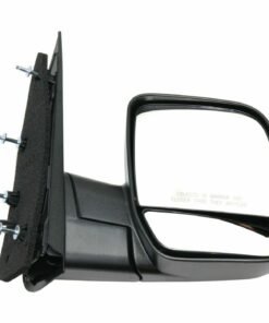 Passenger Right Side Textured Black Power Mirror for 02-08 Ford E150, E250, E350