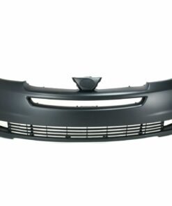 NEW Front Primed Bumper Cover with Fog Lamp Holes for 2004-2005 Toyota Sienna