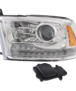 New Headlight HID/Xenon clear lens left side for 2016-2018 Ram 1500/2500/3500