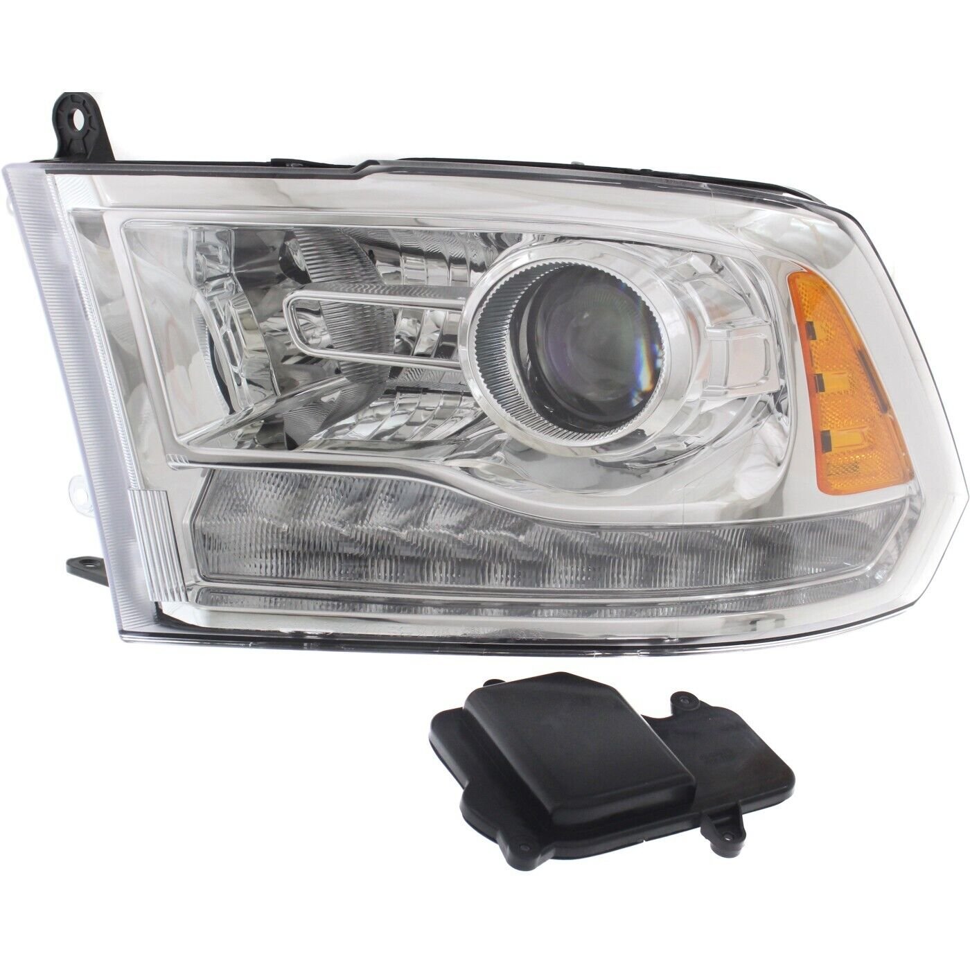New Headlight HID/Xenon clear lens left side for 2016-2018 Ram 1500/2500/3500