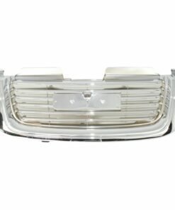 NEW Grille, Chrome, Plastic for 2002-2009 GMC Envoy / 2002-2006 Envoy XL