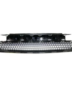 CAPA Bumper Grille, Textured Black, Plastic for 2011-2014 Dodge Challenger