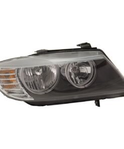 Headlight halogen CAPA right side for 2009-2011 BMW 323i Base, 328i Base Sedan