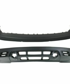 NEW Set of 2 Front Upper and Lower Bumper Covers for 2011-2017 Jeep Patriot