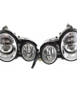 JC Whitney BZ9699PHL Headlights Set of 2 pc for 96-99 Mercedes Benz E300 Base
