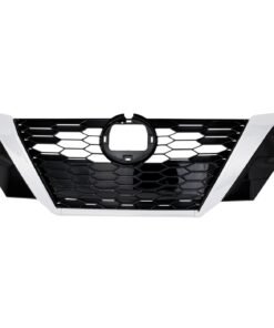 Grille NI1200318 Black Shell with Chrome Insert for 2020-2023 Nissan Sentra