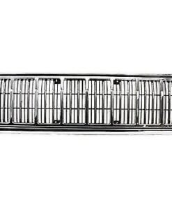 Grille plastic chrome shell w/ black Insert for 1991-1996 Jeep Cherokee