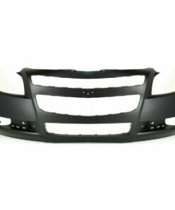 Front Bumper Cover for 2008-2012 Chevrolet Malibu, Primed, w/ Fog Light Holes