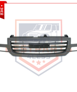Grille Assembly, Silver Plastic for 2003-2007 GMC Sierra 1500 / 2003-2004 2500