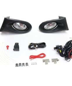 JC Whitney STYAC0204FL1 Fog Light Kit Halogen Set of 2 for 2002-2004 Acura RSX