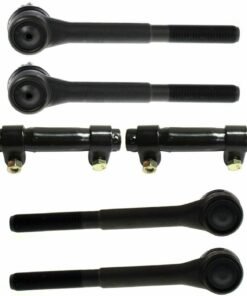 Tie Rod Ends & Adjusting Sleeves 6pc Suspension Kit for 88-00 Chevy & GMC C/K