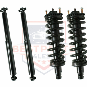 Front Struts & Rear Shocks Complete Set for Trailblazer, Envoy, Ascender