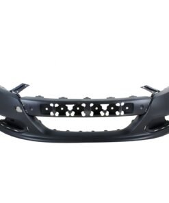 Front Primed Bumper Cover w/ Tow Hook Holes for 2013-2016 Dodge Dart