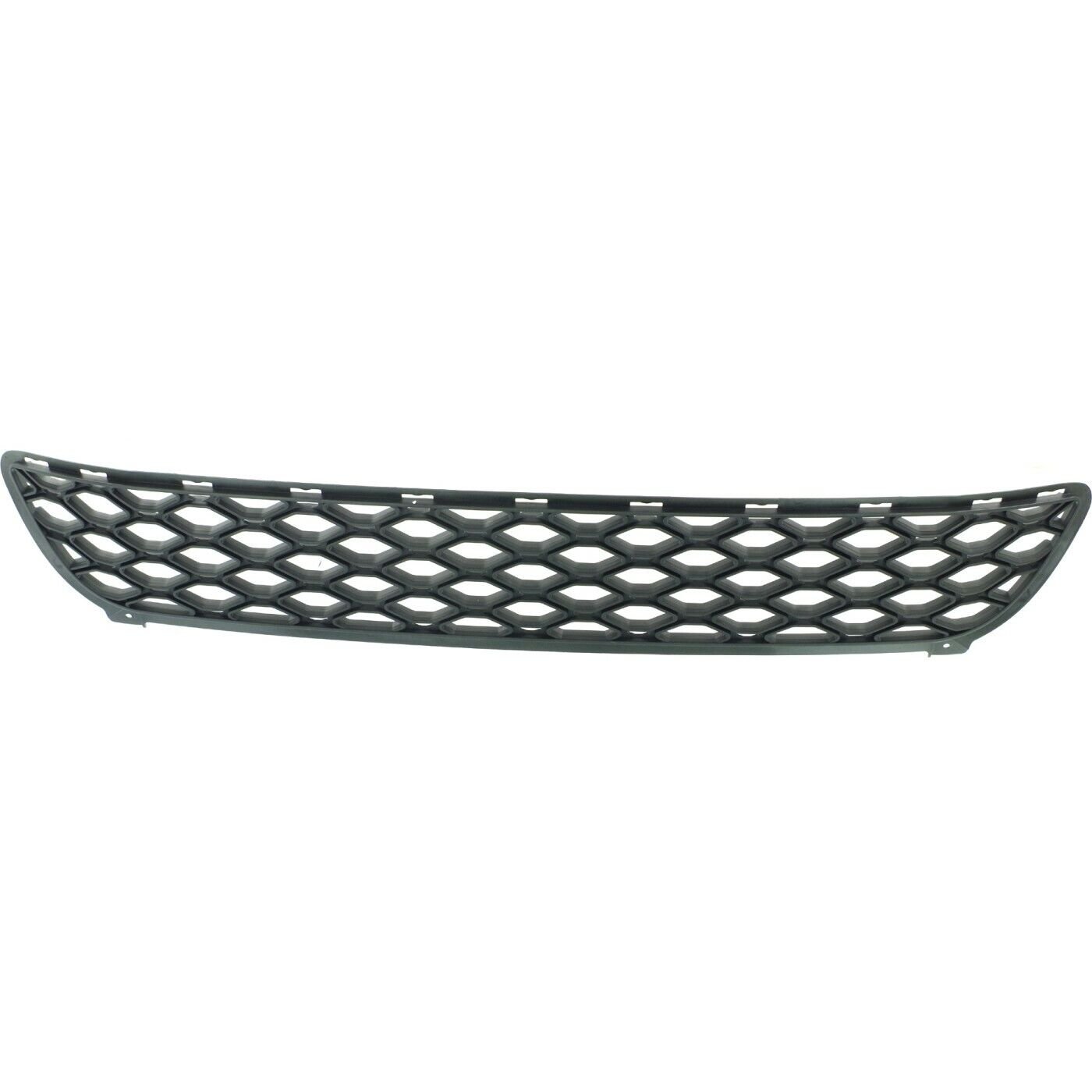 New Bumper Grille center plastic textured gray CAPA for 2010-2011 Kia Rio / Rio5
