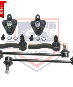 Front Sway Bar Link & Tie Rod End 6-Piece Suspension Kit for 2005-2010 Scion tC