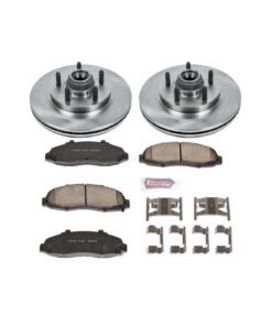 Powerstop KOE1914 Brake Disc and Pad Kit front for 2001-2003 Ford F-150 XLT RWD