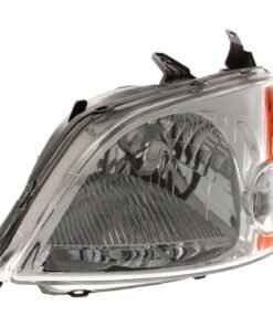 Headlight halogen left side for 2001-2003 Honda Civic DX, EX, LX Sedan 4-Door