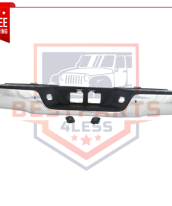 Rear Chrome Step Bumper Assembly w/ Sensor Holes for 2007-2013 Toyota Tundra