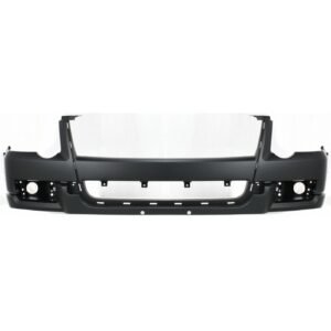 Front Upper Bumper Cover for 06-10 Ford Explorer w/ fog lamp holes Primed CAPA