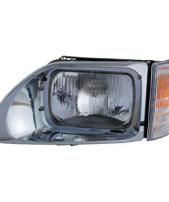 Headlight 3502928C95 halogen left side for 2000-2011 International 9200i SBA